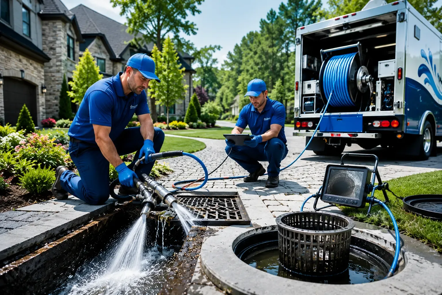 Local outdoor drain cleaning professionals in Lockbourne, OH