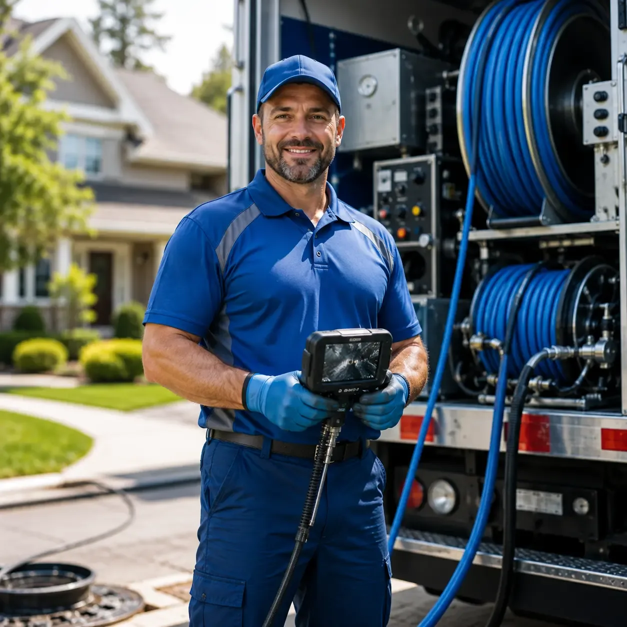 Local outdoor drain cleaning specialists in Lockbourne, OH